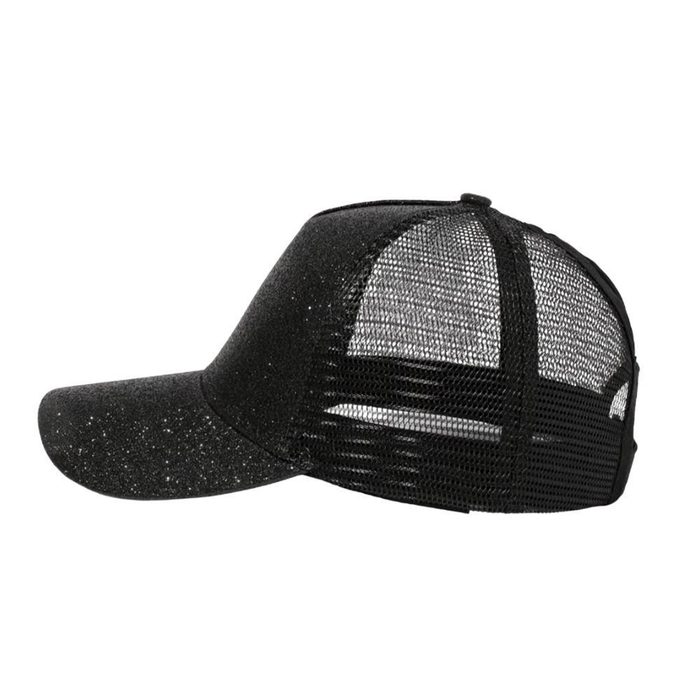 Glitter Cap - Black