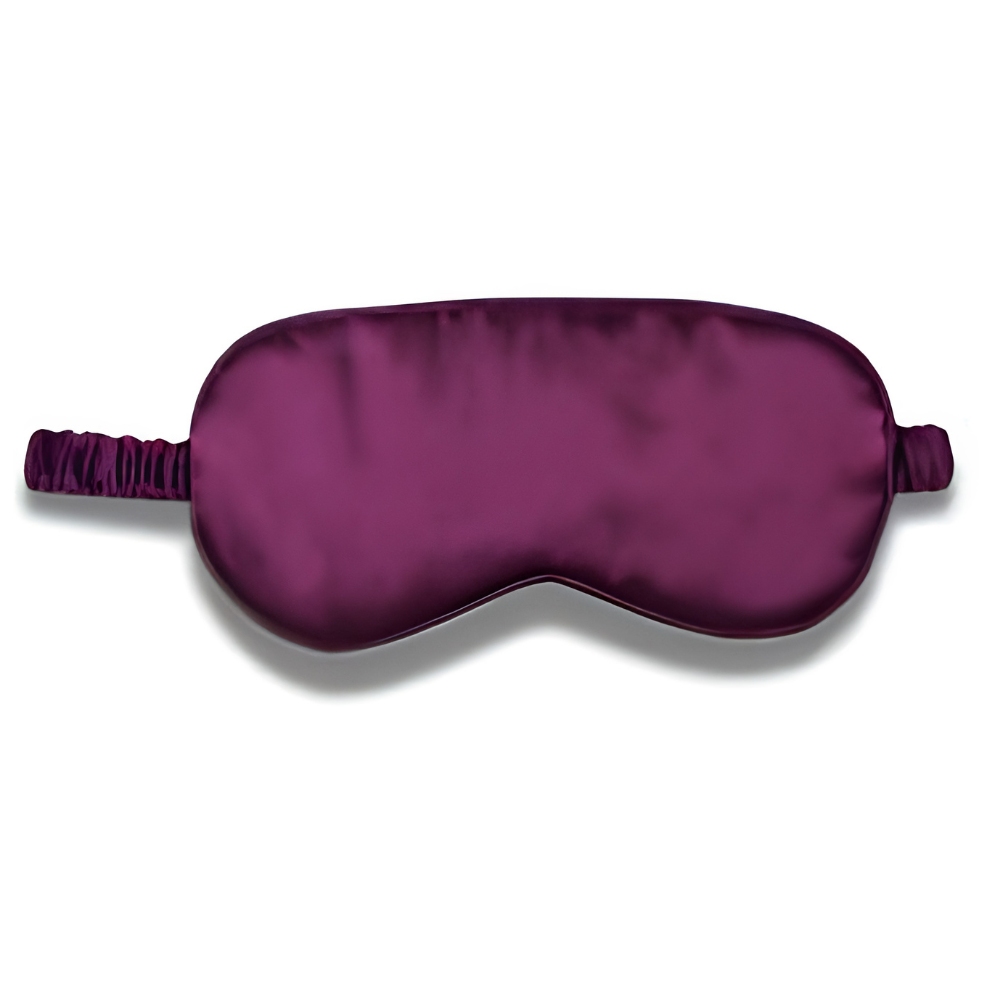 Satin Sleep Mask - Burgandy
