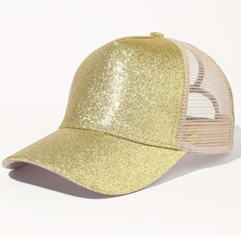 Glitter Cap - Gold