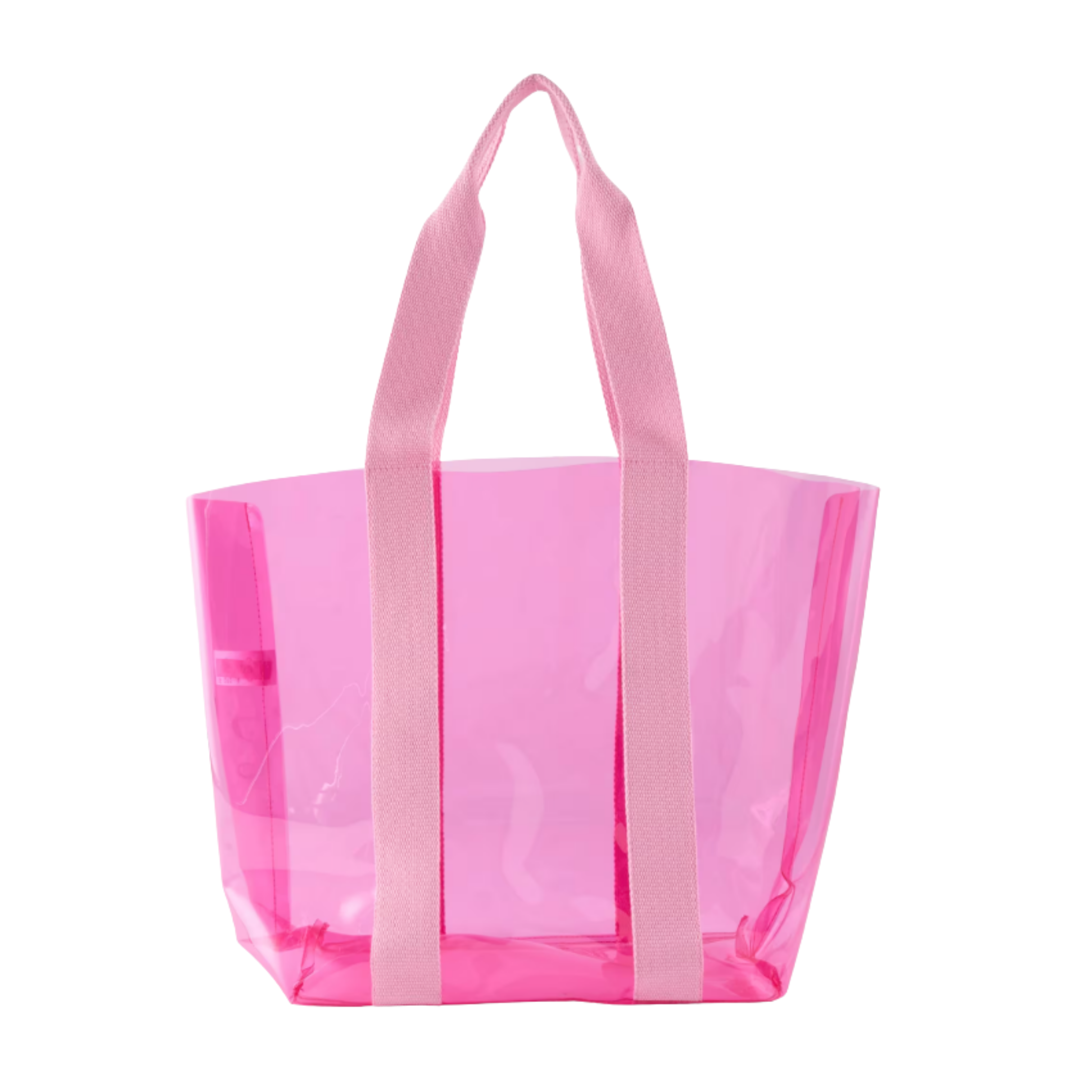 Pink Jelly Tote Bags