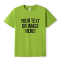 Simpli Must Have TShirt Personalised Custom Print Lime Tshirts - Personalise with your design