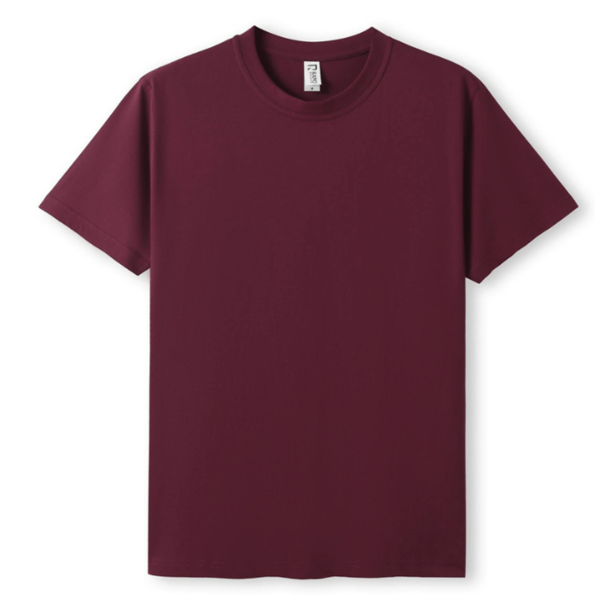Simpli Must Have TShirt Personalised Custom Print Maroon Tshirts - Personalise with your design