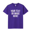 Simpli Must Have TShirt Personalised Custom Print Purple Tshirts - Personalise with your design