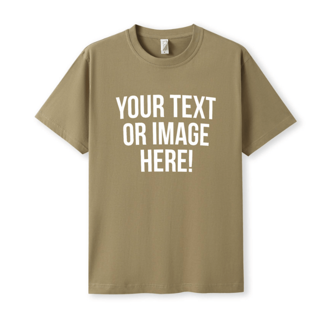 Simpli Must Have TShirt Personalised Custom Print Sand Tshirts - Personalise with your design