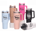 SimpliMust 40oz tumbler Personalised 40oz Tumbler with Handle