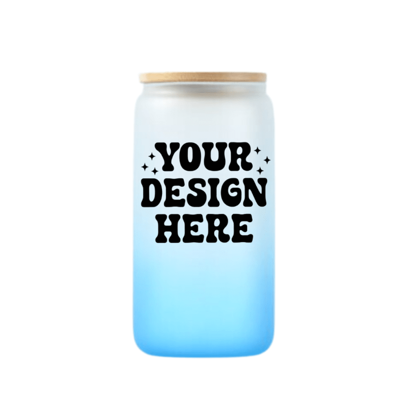 SimpliMust Libbey Glass Cup Personalised Glass Ombre Libbey Cup