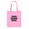 SimpliMust Tote Bag Personalised Pink Tote Bag