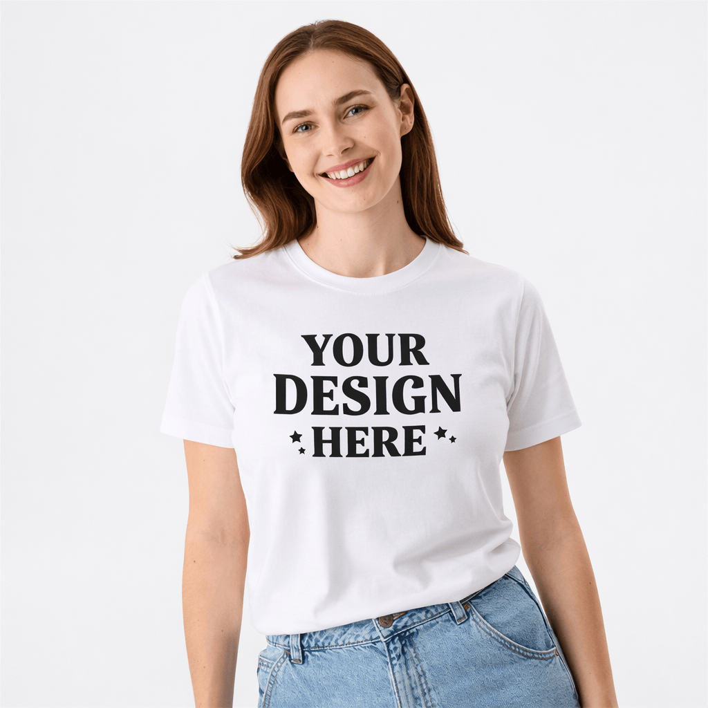 SimpliMust tshirt Personalised Ladies Tshirt - White